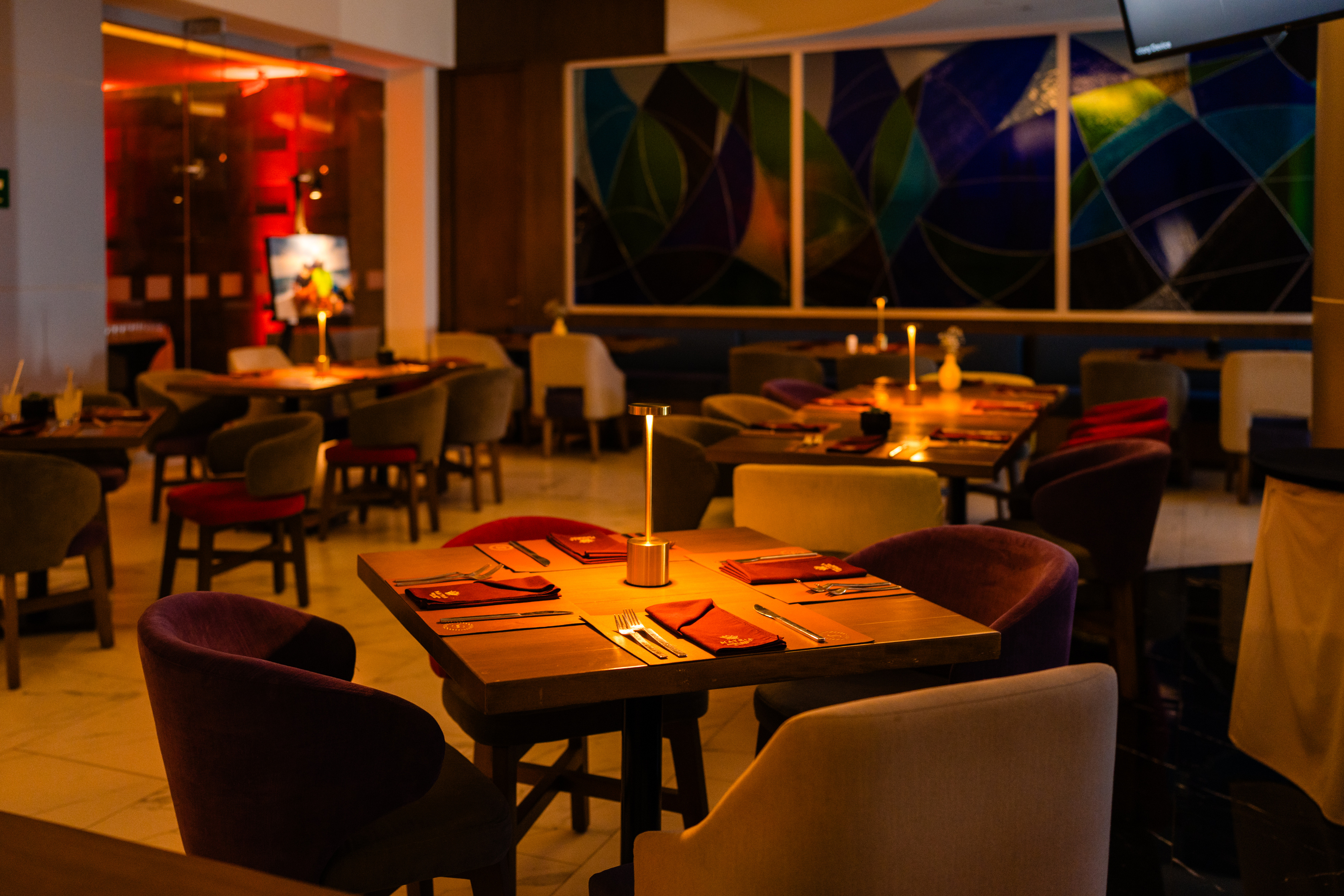 interior of a restaurant