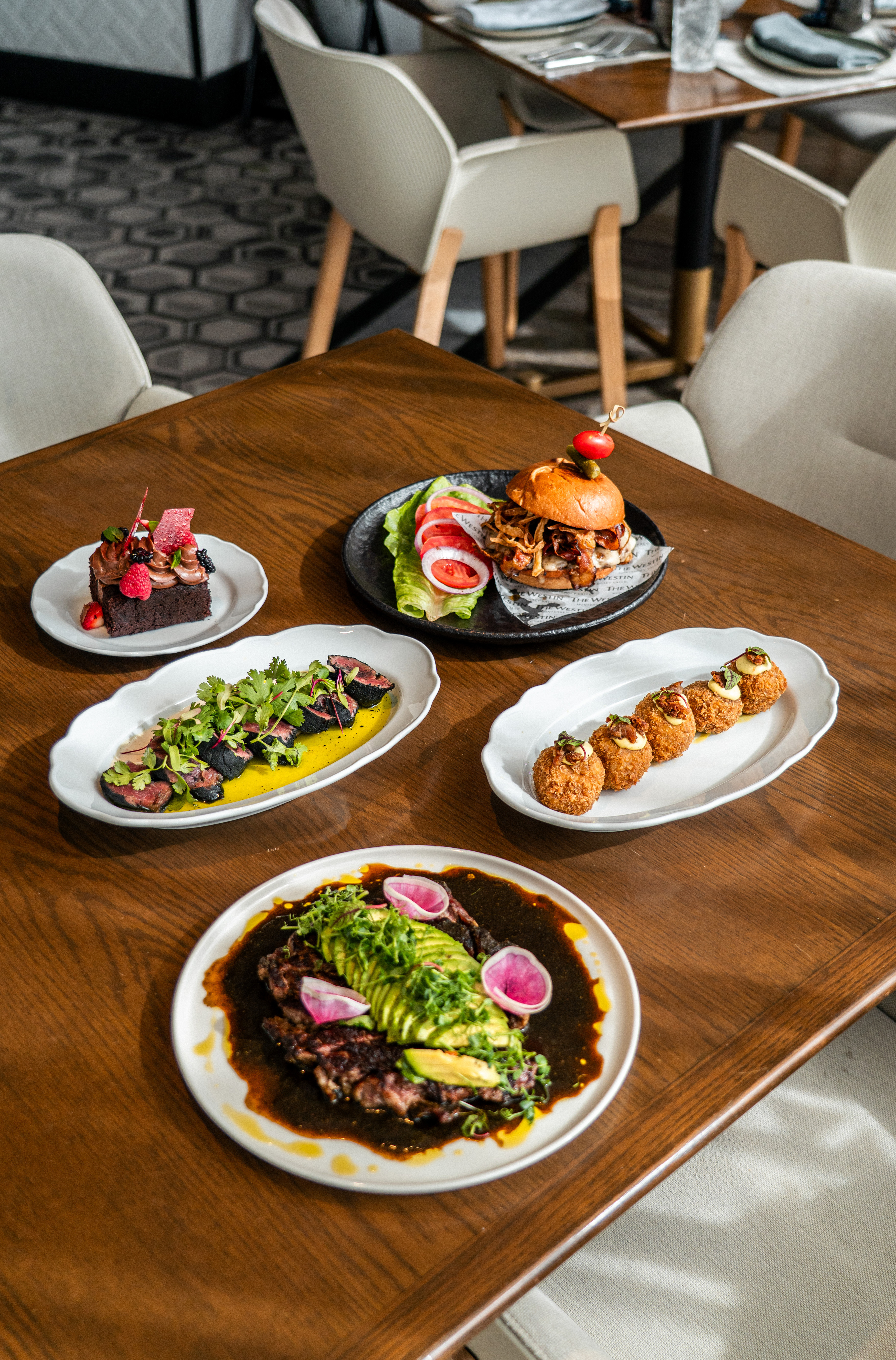 food on the table